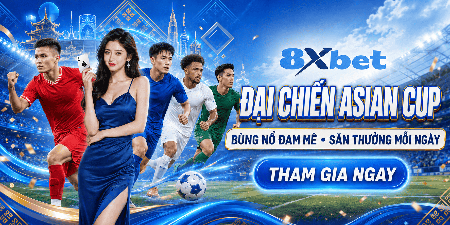 8xbet đại chién asian cup bùng nổ